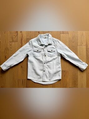 River Island mini: Pale Blue Denim Shirt